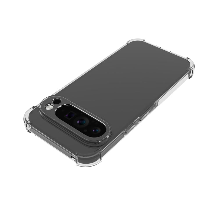 For Google Pixel 9 Pro XL Shockproof Non-slip Thickening TPU Phone Case(Transparent) - free shipping - PMC TechLife - Order now!
