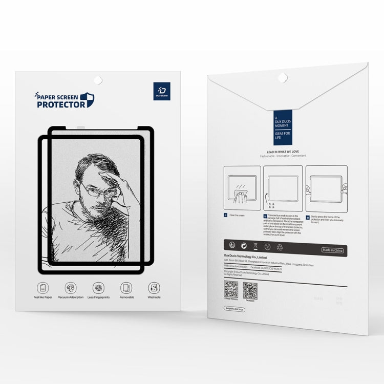 For iPad mini 6 DUX DUCIS Naad Series Removable Paper-like Screen Protector - More iPad Tempered Glass by DUX DUCIS | Online Shopping South Africa | PMC Jewellery | Buy Now Pay Later Mobicred