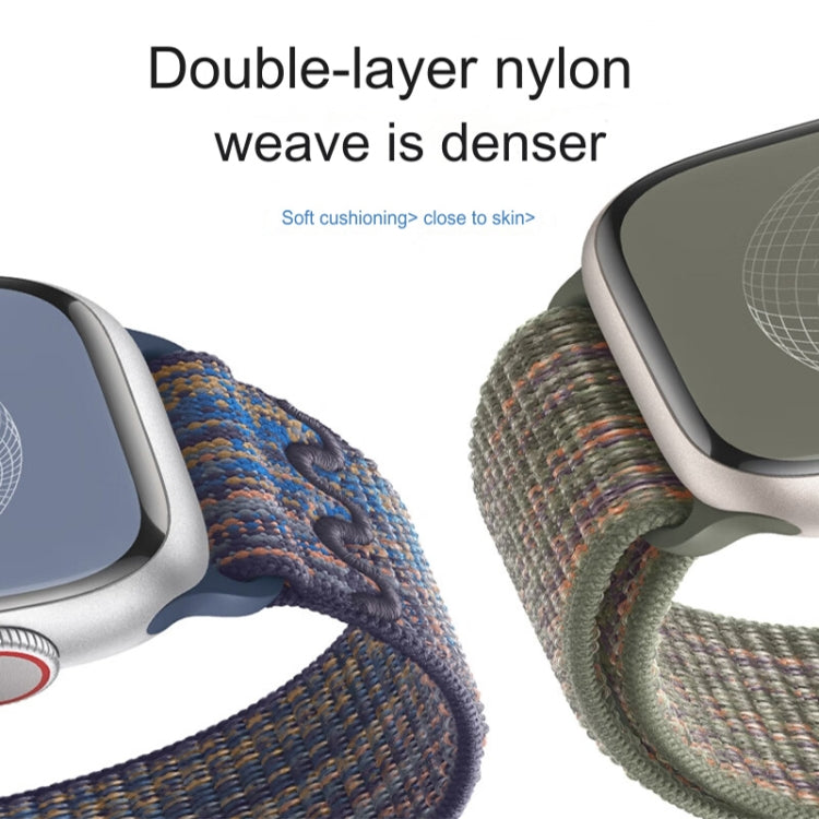 For Apple Watch Series 2 42mm Loop Nylon Watch Band(Dark Navy) - free shipping - PMC TechLife - Order now!