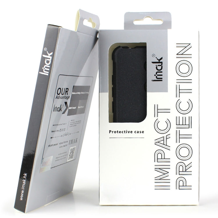 For Honor Magic6 Pro 5G imak Shockproof Airbag TPU Phone Case(Matte Black) - Honor Cases by imak | Online Shopping South Africa | PMC TechLife | Buy Now Pay Later Mobicred