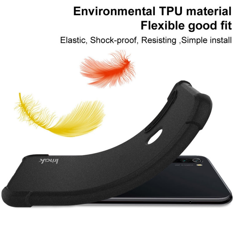 For Asus ROG Phone 8 / Phone 8 Pro imak Shockproof Airbag TPU Phone Case(Matte Black) - ASUS Cases by imak | Online Shopping South Africa | PMC TechLife | Buy Now Pay Later Mobicred