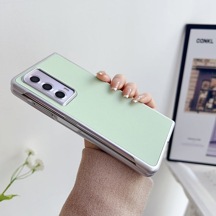 For Honor Magic Vs2 Morandi Pearlescent Paint Shockproof Phone Case(Gold) - Honor Cases by PMC TechLife | Online Shopping South Africa | PMC TechLife | Buy Now Pay Later Mobicred