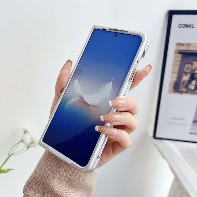 For Honor Magic Vs2 Morandi Pearlescent Paint Shockproof Phone Case(Gold) - Honor Cases by PMC TechLife | Online Shopping South Africa | PMC TechLife | Buy Now Pay Later Mobicred