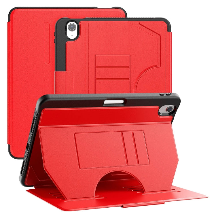 For iPad Air 11 2024 Notebook Magnetic Leather Tablet Case(Red) - iPad Air 11 2024 Cases by PMC TechLife | Online Shopping South Africa | PMC TechLife | Buy Now Pay Later Mobicred
