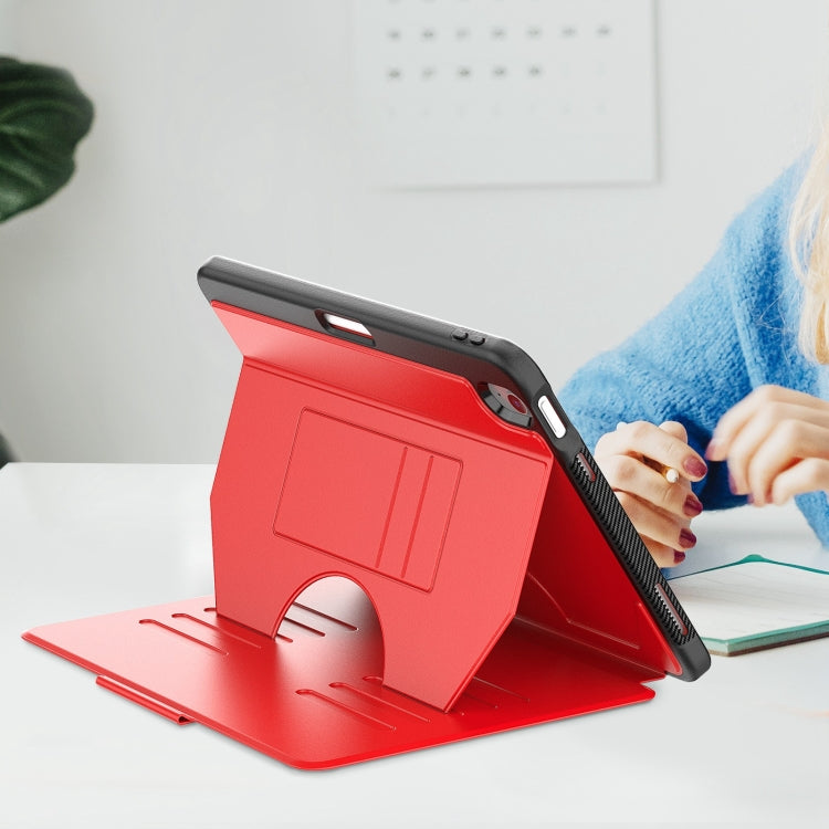 For iPad Air 11 2024 Notebook Magnetic Leather Tablet Case(Red) - iPad Air 11 2024 Cases by PMC TechLife | Online Shopping South Africa | PMC TechLife | Buy Now Pay Later Mobicred