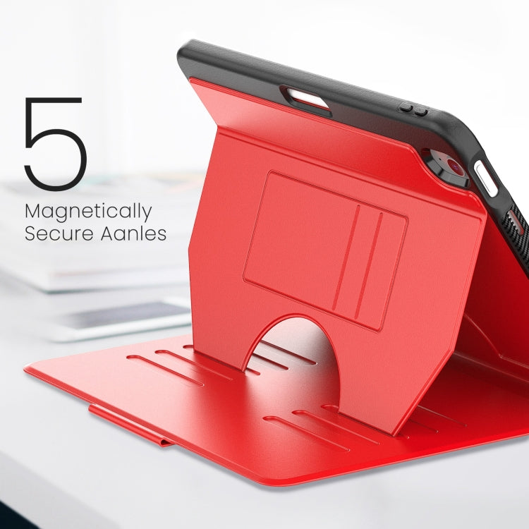 For iPad Air 11 2024 Notebook Magnetic Leather Tablet Case(Red) - iPad Air 11 2024 Cases by PMC TechLife | Online Shopping South Africa | PMC TechLife | Buy Now Pay Later Mobicred