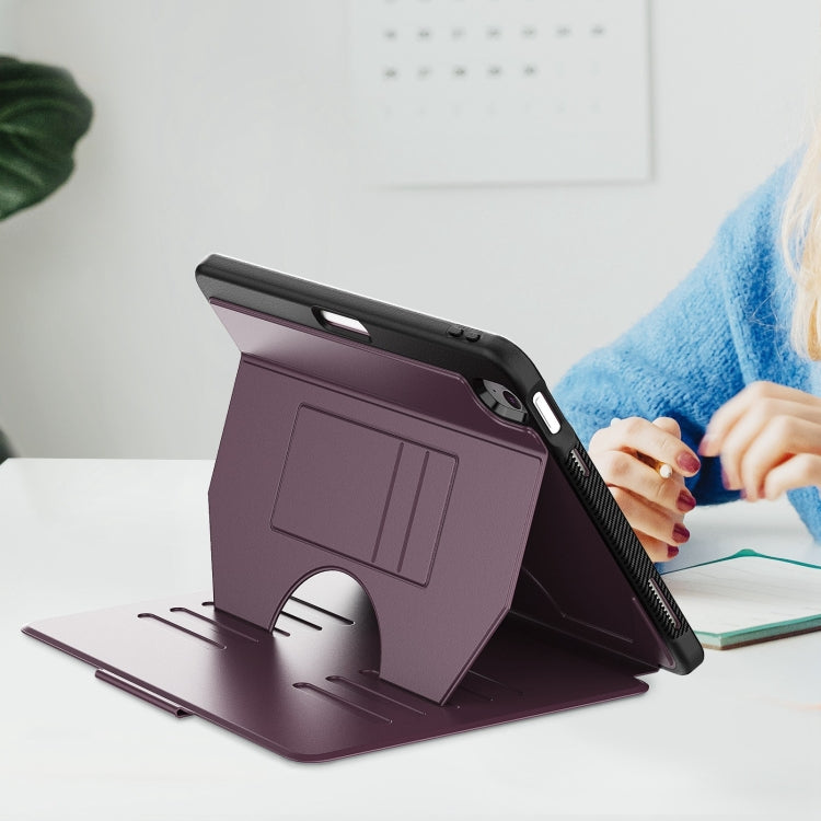 For iPad Air 11 2025 / 2024 Notebook Magnetic Leather Tablet Case(Purple) - free shipping - PMC TechLife - Order now!