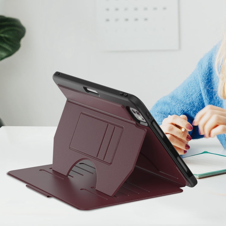 For iPad Pro 11 2024 Notebook Magnetic Leather Tablet Case(Purple) - iPad Pro 11 2024 Cases by PMC TechLife | Online Shopping South Africa | PMC TechLife | Buy Now Pay Later Mobicred