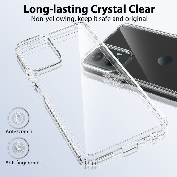For Motorola Moto G 5G 2024 Scratchproof Acrylic TPU Phone Case(Transparent) - Motorola Cases by PMC Jewellery | Online Shopping South Africa | PMC Jewellery | Buy Now Pay Later Mobicred
