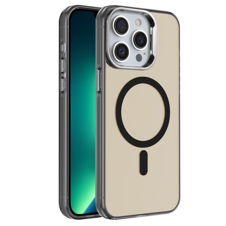 For iPhone 13 Pro Electroplated IMD Magsafe PC Hybrid TPU Phone Case(Black) - iPhone 13 Pro Cases by PMC TechLife | Online Shopping South Africa | PMC TechLife