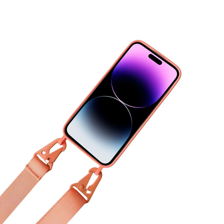 For iPhone 16 Pro Card Slot Liquid Silicone Phone Case with Lanyard(Black) - iPhone 16 Pro Cases by PMC TechLife | Online Shopping South Africa | PMC TechLife | Buy Now Pay Later Mobicred