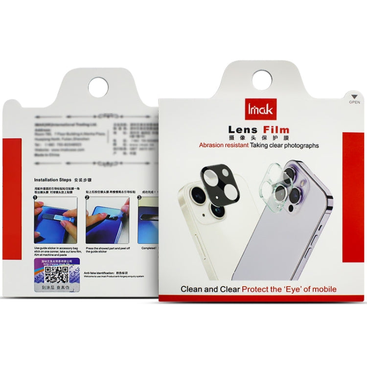 For ASUS ROG Phone 8 / 8 Pro 2pcs/Set imak HD Glass Rear Camera Lens Film - ASUS Tempered Glass by imak | Online Shopping South Africa | PMC TechLife | Buy Now Pay Later Mobicred
