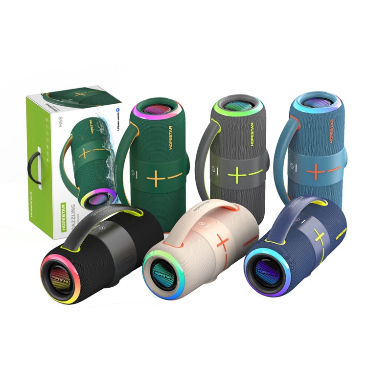 HOPESTAR H68 50W Outdoor Portable Waterproof Dazzling Bluetooth Speaker(Green) - free shipping - PMC Jewellery - Order now!
