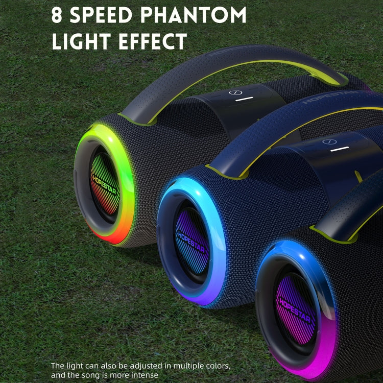 HOPESTAR H68 50W Outdoor Portable Waterproof Dazzling Bluetooth Speaker(Grey) - free shipping - PMC Jewellery - Order now!