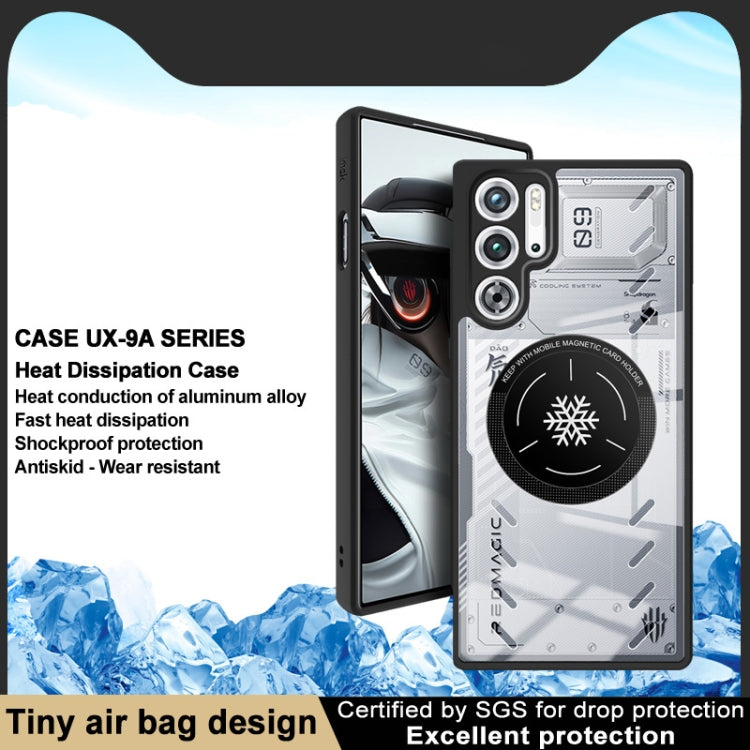 For ZTE nubia Red Magic 9 Pro 5G imak UX-9A Series Four-corner Airbag Shockproof Heat Dissipation Phone Case - ZTE Cases by imak | Online Shopping South Africa | PMC TechLife | Buy Now Pay Later Mobicred