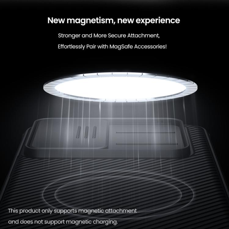 For Samsung Galaxy A26 5G NILLKIN CamShield Pro Magnetic PC Phone Case(Black) - free shipping - PMc TechLife - Order now!