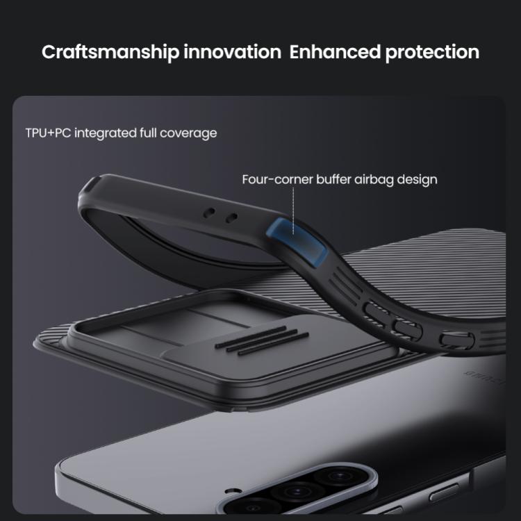 For Samsung Galaxy A36 5G NILLKIN CamShield Pro Magnetic PC Phone Case(Black) - free shipping - PMc TechLife - Order now!