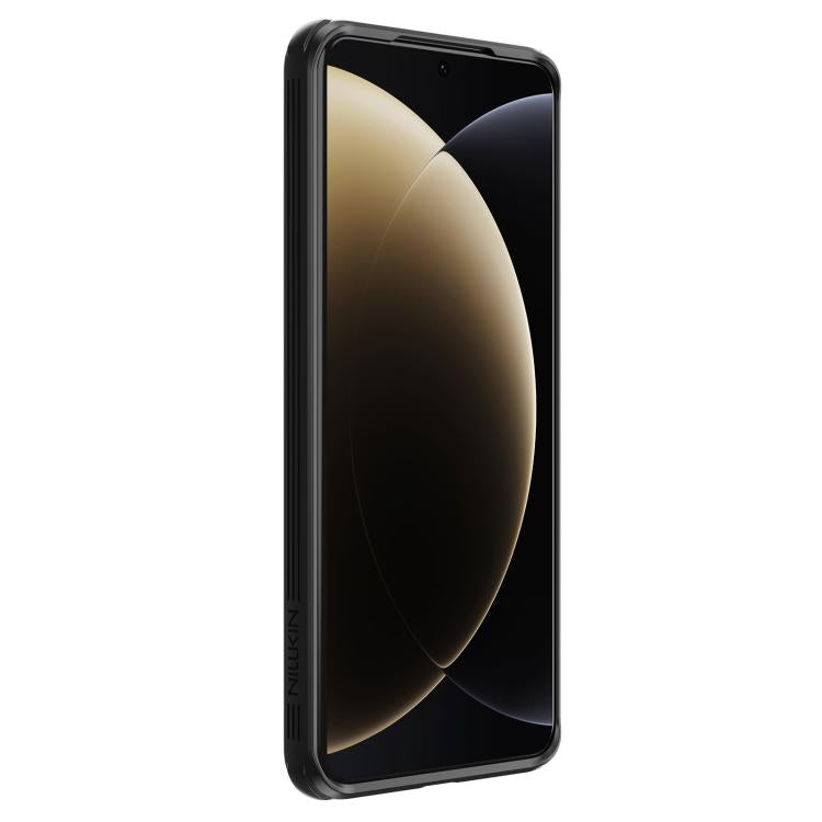 For Xiaomi 15 Ultra NILLKIN Black Mirror Prop CD Texture Mirror Precise Hole MagSafe Magnetic Phone Case(Black) - free shipping - PMc TechLife - Order now!