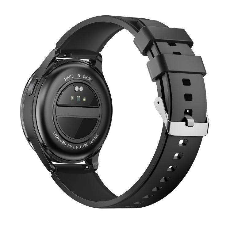 X10 Headphones Smart Watch 1.39 inch Waterproof Bracelet, Support Bluetooth Call / NFC / Heart Rate(Black + Siliver) - Smart Watches by PMC TechLife | Online Shopping South Africa | PMC TechLife | Buy Now Pay Later Mobicred