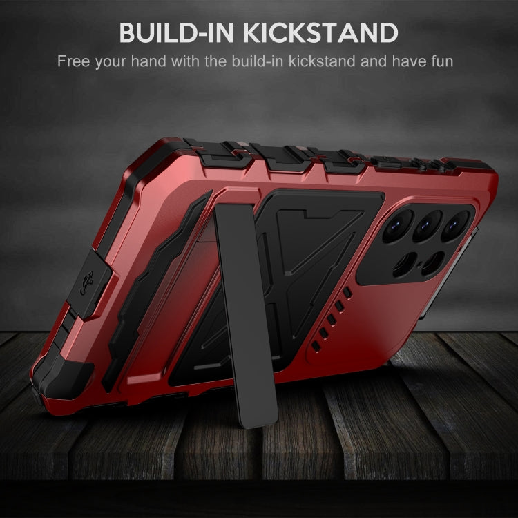 For Samsung Galaxy S24 Ultra 5G R-JUST Life Waterproof Dustproof Shockproof Phone Case(Red) - Galaxy S24 Ultra 5G Cases by R-JUST | Online Shopping South Africa | PMC TechLife | Buy Now Pay Later Mobicred