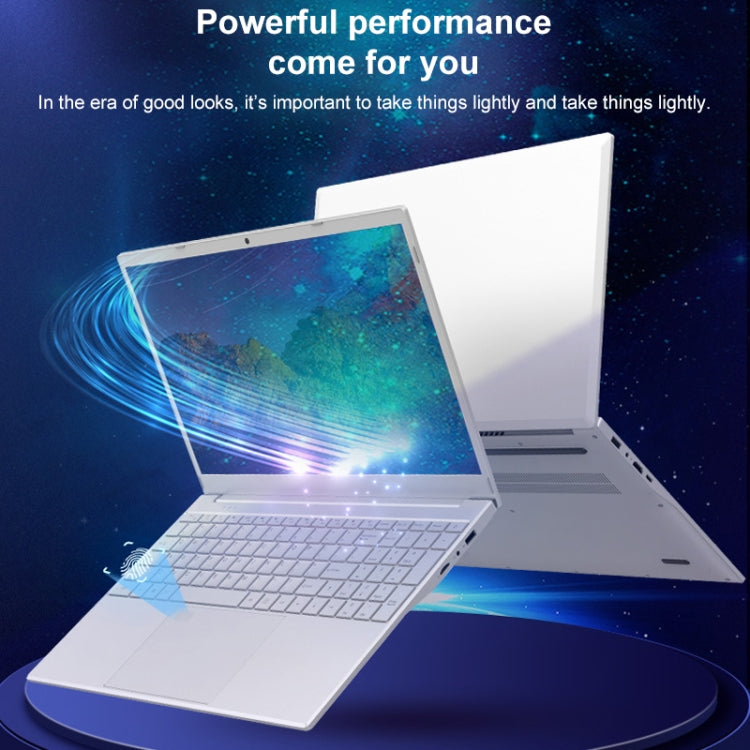 V8 15.6 inch Ultrathin Laptop, 16GB+512GB, Windows 10 Intel Jasper Lake N5095 Quad Core(Silver) - Others by PMC TechLife | Online Shopping South Africa | PMC TechLife