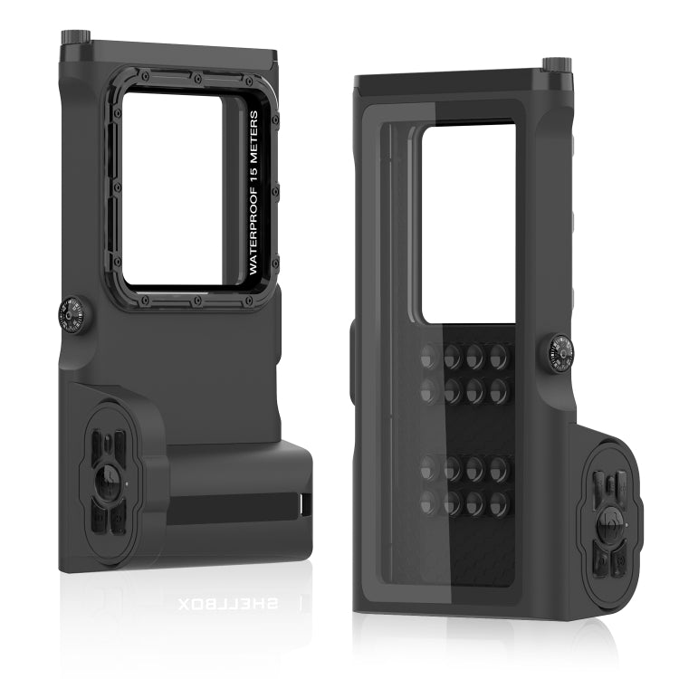 Diving Shell Gen3 Bluetooth Waterproof Phone Case(Black) - Waterproof Bag by PMC TechLife | Online Shopping South Africa | PMC TechLife | Buy Now Pay Later Mobicred