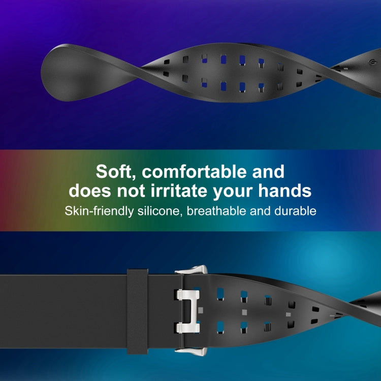 For Apple Watch SE 40mm Luminous Colorful Light Silicone Watch Band(Light Grey) - free shipping - PMC TechLife - Order now!