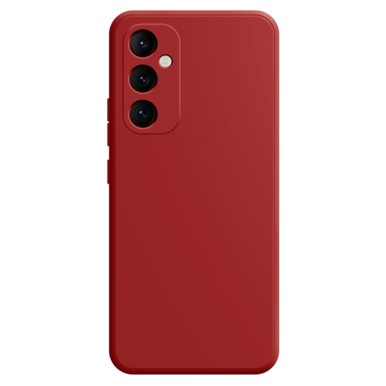 For Samsung Galaxy S24+ 5G Imitation Liquid Silicone Phone Case(Dark Red) - Galaxy S24+ 5G Cases by PMC TechLife | Online Shopping South Africa | PMC TechLife