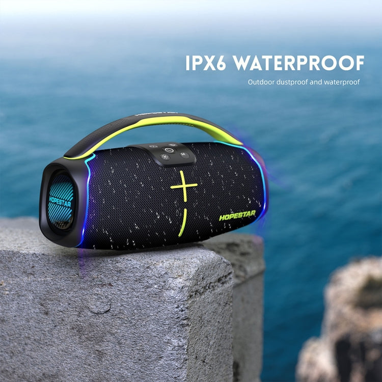 HOPESTAR H61 Outdoor IPX6 Waterproof Portable 50W Surround Bluetooth Speaker(Black) - free shipping - PMC Jewellery - Order now!