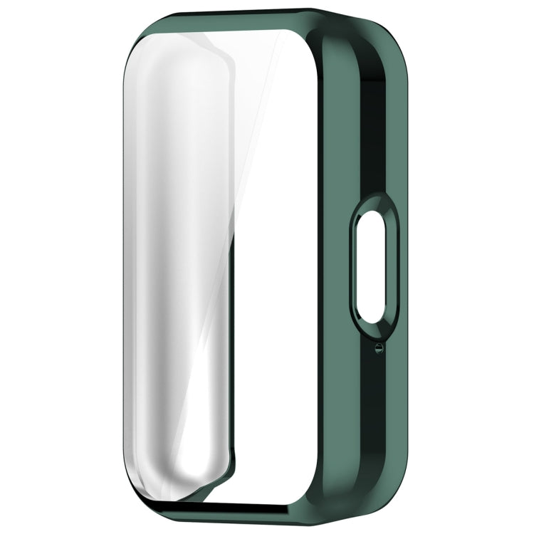 For Samsung Galaxy Fit 3 Full Coverage TPU Electroplated Watch Protective Case(Green) - Watch Cases by PMC TechLife | Online Shopping South Africa | PMC TechLife
