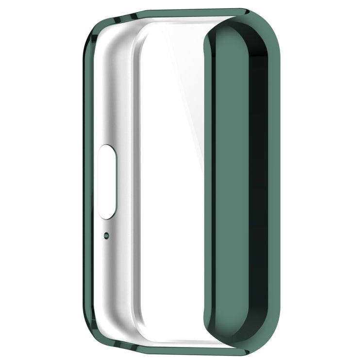 For Samsung Galaxy Fit 3 Full Coverage TPU Electroplated Watch Protective Case(Green) - Watch Cases by PMC TechLife | Online Shopping South Africa | PMC TechLife