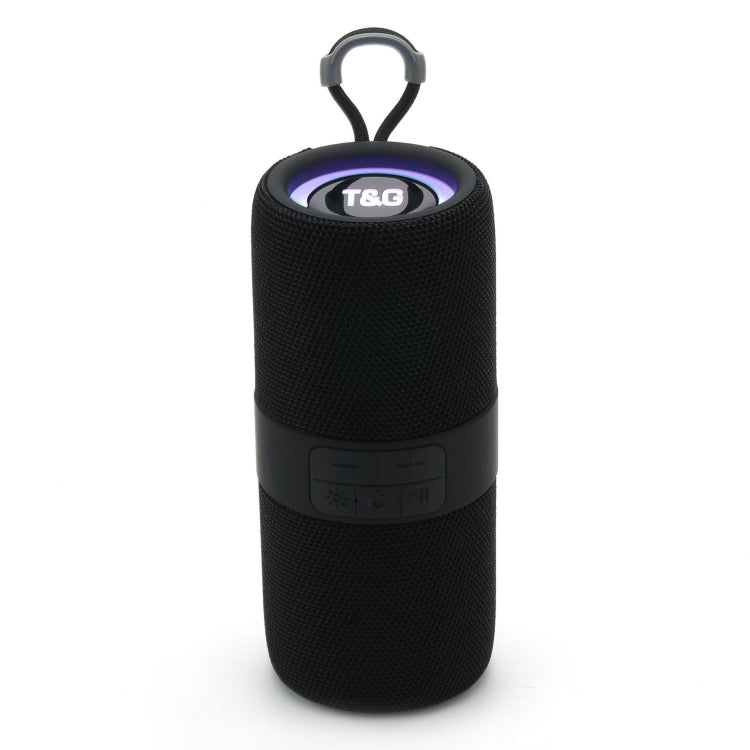 T&G TG-671 Portable Wireless 3D Stereo Subwoofer Speaker with FM/USB/LED(Black) - free shipping - PMC Jewellery - Order now!