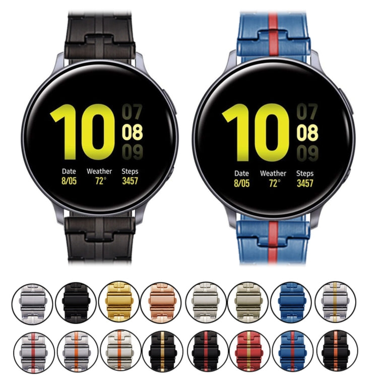 22mm Stainless Steel Watch Band(Black) - 22mm Bands by PMC TechLife | Online Shopping South Africa | PMC TechLife