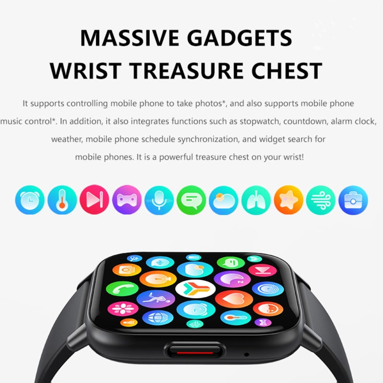 DM05 1.83 inch BT5.2 Smart Sport Watch, Support Sleep / Heart Rate / Blood Oxygen / Temperature / Heart Sugar/ Blood Pressure Health Monitor(Gold) - Smart Watches by PMC TechLife | Online Shopping South Africa | PMC TechLife