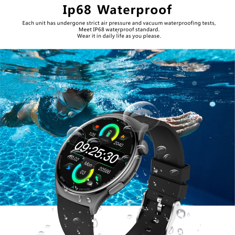 QX10 1.43 inch BT5.2 Smart Sport Watch, Support Sleep / Heart Rate / Blood Oxygen / Blood Pressure Health Monitor(Black) - Smart Watches by PMC TechLife | Online Shopping South Africa | PMC TechLife
