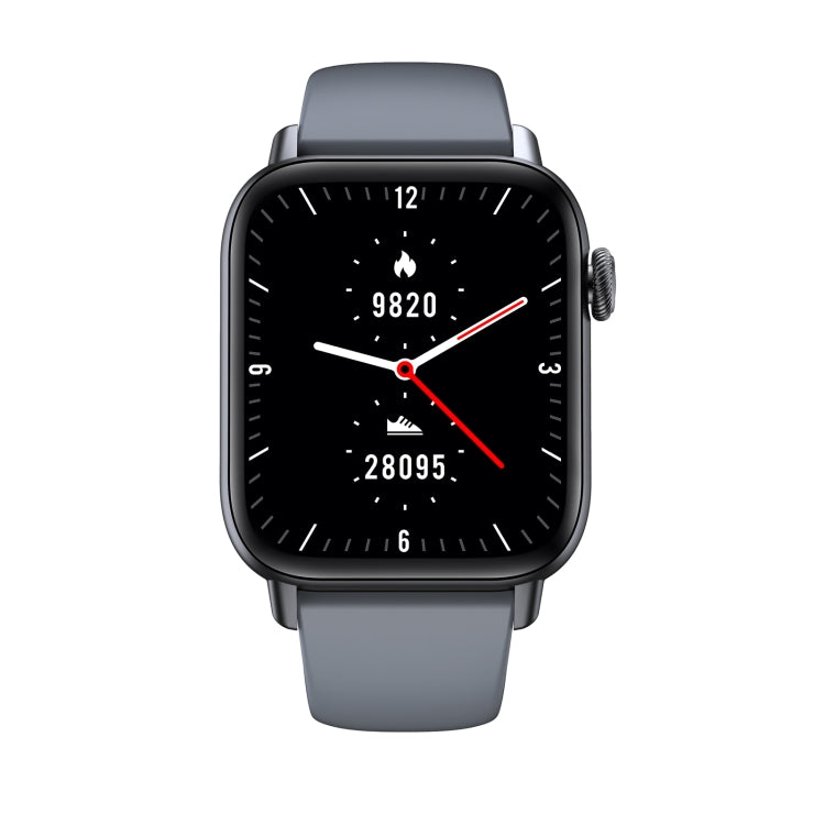 QS08 PRO 1.83 inch BT5.2 Smart Sport Watch, Support Sleep / Heart Rate / Blood Oxygen / Temperature / Blood Pressure Health Monitor(Silver+Grey) - Smart Watches by PMC TechLife | Online Shopping South Africa | PMC TechLife