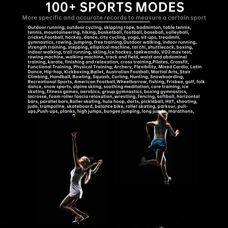 QS08 PRO 1.83 inch BT5.2 Smart Sport Watch, Support Sleep / Heart Rate / Blood Oxygen / Temperature / Blood Pressure Health Monitor(Black+White) - Smart Watches by PMC TechLife | Online Shopping South Africa | PMC TechLife