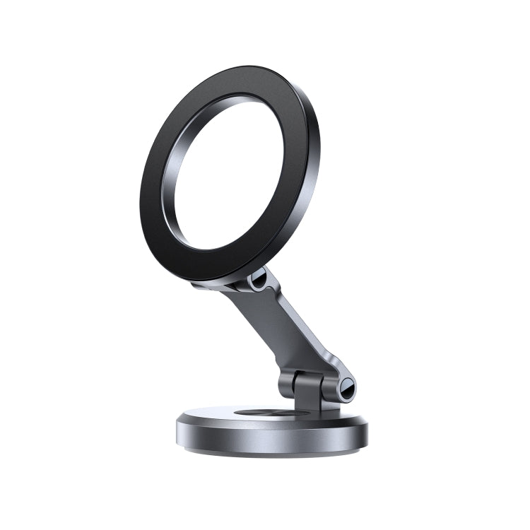 JOYROOM JR-ZS403 Metal Foldable Magnetic Car Phone Mount(Metal Grey) - Car Holders by JOYROOM | Online Shopping South Africa | PMC TechLife | Buy Now Pay Later Mobicred