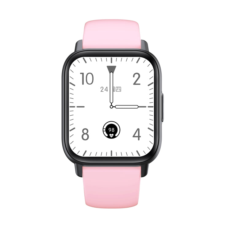 QS16 Pro 1.83 inch BT5.0 Smart Sport Watch, Support Bluetooth Call / Sleep / Blood Oxygen / Temperature / Heart Rate / Blood Pressure Health Monitor(Pink) - Smart Watches by PMC TechLife | Online Shopping South Africa | PMC TechLife