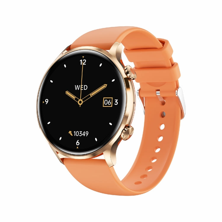 QS40 1.39 inch BT5.2 Smart Sport Watch, Support Bluetooth Call / Sleep / Blood Oxygen / Temperature / Heart Rate / Blood Pressure Health Monitor(Orange) - Smart Watches by PMC TechLife | Online Shopping South Africa | PMC TechLife