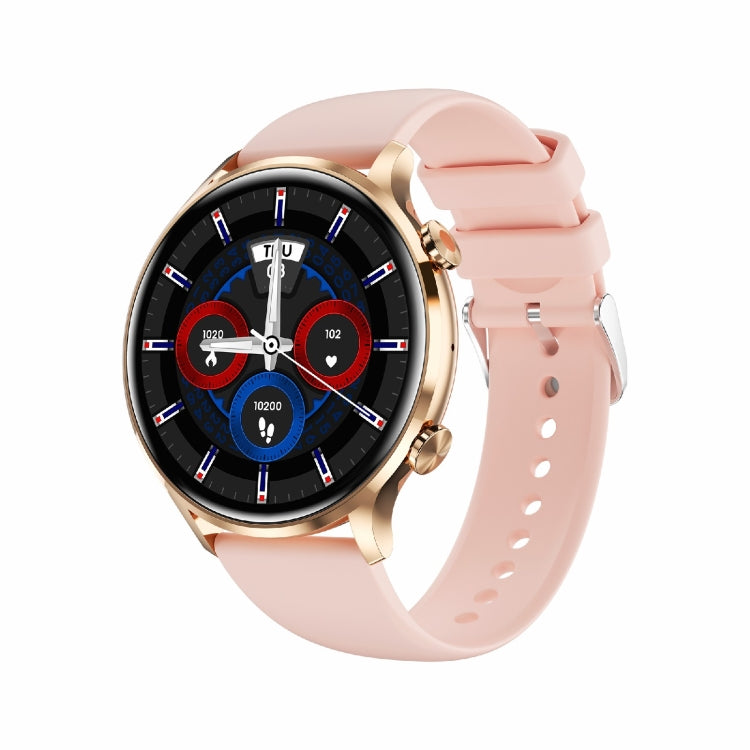 QS40 1.39 inch BT5.2 Smart Sport Watch, Support Bluetooth Call / Sleep / Blood Oxygen / Temperature / Heart Rate / Blood Pressure Health Monitor(Pink) - Smart Watches by PMC TechLife | Online Shopping South Africa | PMC TechLife | Buy Now Pay Later Mobicred