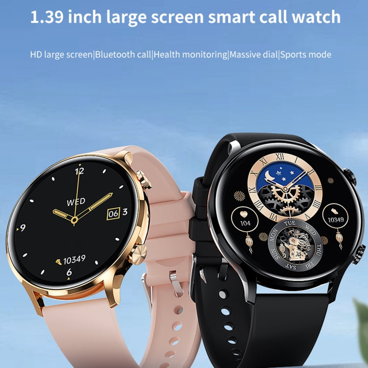 QS40 1.39 inch BT5.2 Smart Sport Watch, Support Bluetooth Call / Sleep / Blood Oxygen / Temperature / Heart Rate / Blood Pressure Health Monitor(Grey) - free shipping - PMC TechLife - Order now!