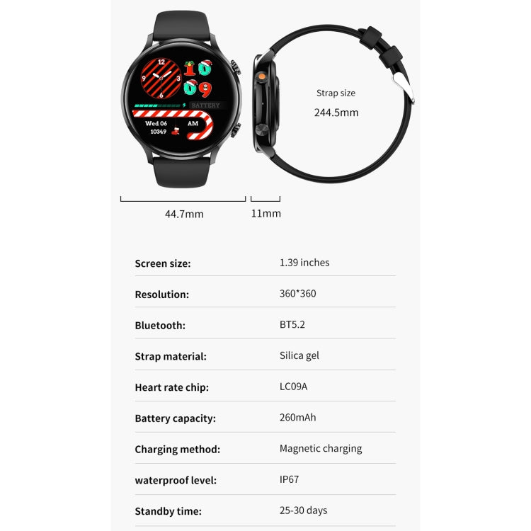 QS40 1.39 inch BT5.2 Smart Sport Watch, Support Bluetooth Call / Sleep / Blood Oxygen / Temperature / Heart Rate / Blood Pressure Health Monitor(Pink) - Smart Watches by PMC TechLife | Online Shopping South Africa | PMC TechLife | Buy Now Pay Later Mobicred
