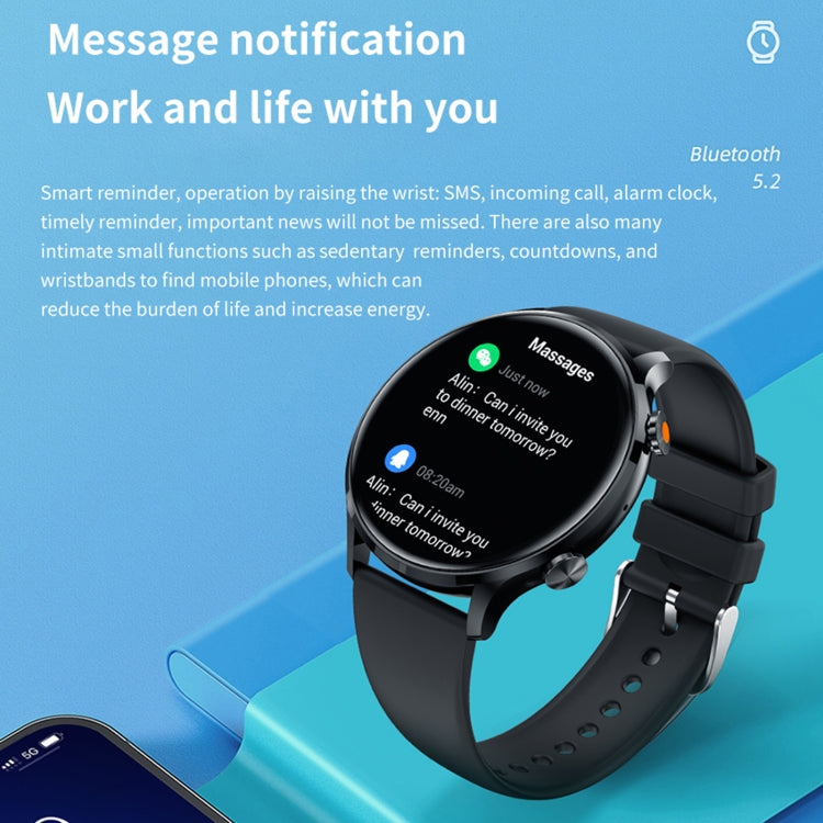 QS40 1.39 inch BT5.2 Smart Sport Watch, Support Bluetooth Call / Sleep / Blood Oxygen / Temperature / Heart Rate / Blood Pressure Health Monitor(Orange) - Smart Watches by PMC TechLife | Online Shopping South Africa | PMC TechLife