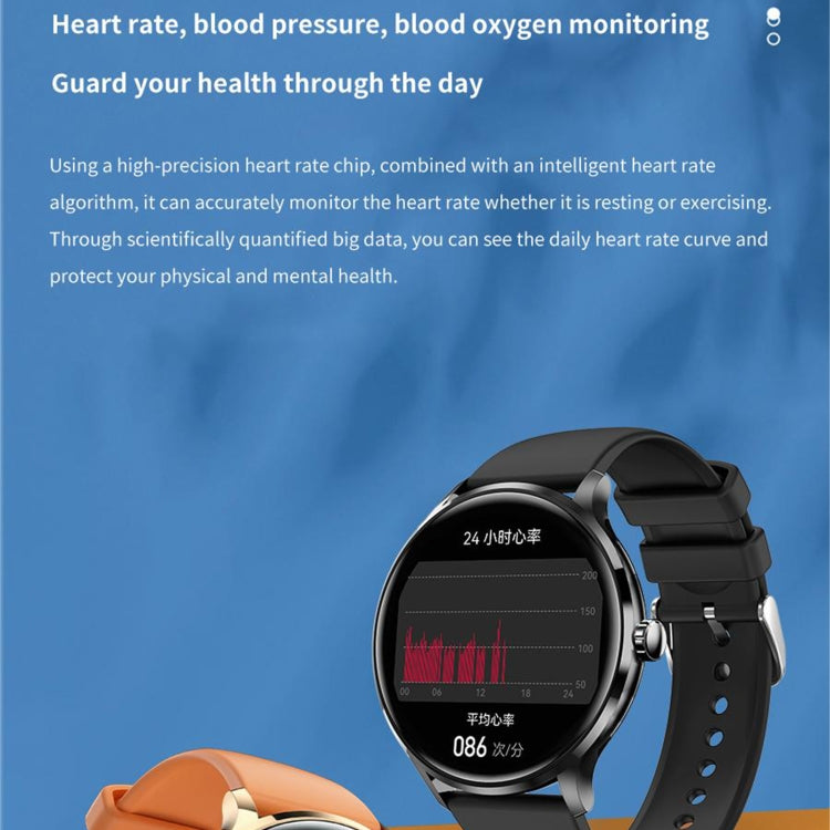 QS80 1.39 inch BT5.2 Smart Sport Watch, Support Bluetooth Call / Sleep / Blood Oxygen / Temperature / Heart Rate / Blood Pressure Health Monitor(Pink) - Smart Watches by PMC TechLife | Online Shopping South Africa | PMC TechLife