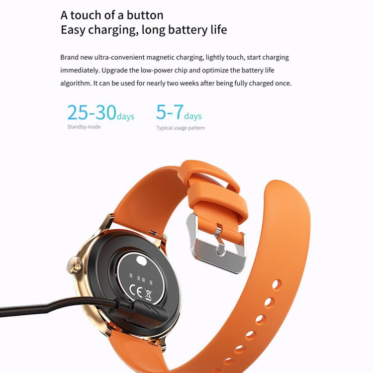 QS80 1.39 inch BT5.2 Smart Sport Watch, Support Bluetooth Call / Sleep / Blood Oxygen / Temperature / Heart Rate / Blood Pressure Health Monitor(Grey) - Smart Watches by PMC TechLife | Online Shopping South Africa | PMC TechLife