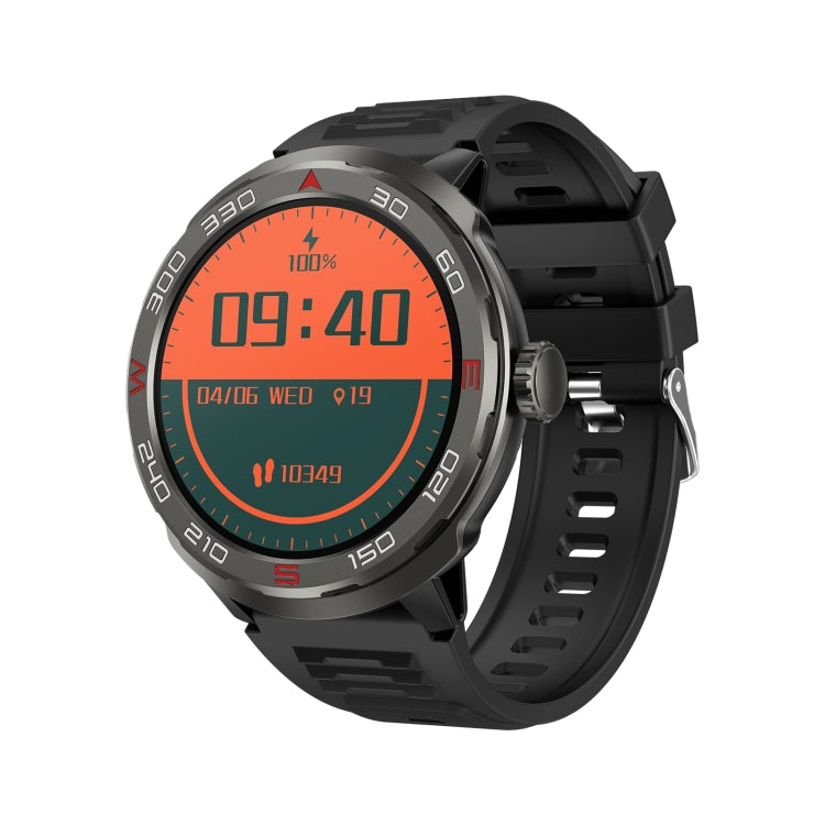 QS90 1.39 inch BT5.0 Smart Sport Watch, Support Bluetooth Call / Sleep / Blood Oxygen / Temperature / Heart Rate / Blood Pressure Health Monitor / Water Reminder(Black) - Smart Watches by PMC TechLife | Online Shopping South Africa | PMC TechLife