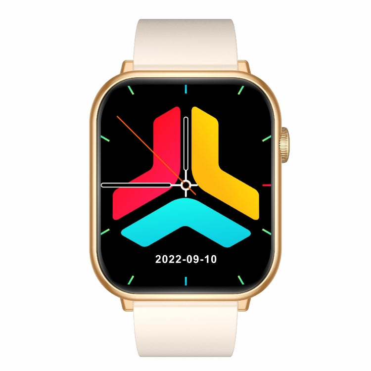 QX9 1.96 inch BT5.2 Smart Sport Watch, Support Bluetooth Call / Sleep / Blood Oxygen / Heart Rate / Blood Pressure Health Monitor(Beige) - Smart Watches by PMC TechLife | Online Shopping South Africa | PMC TechLife