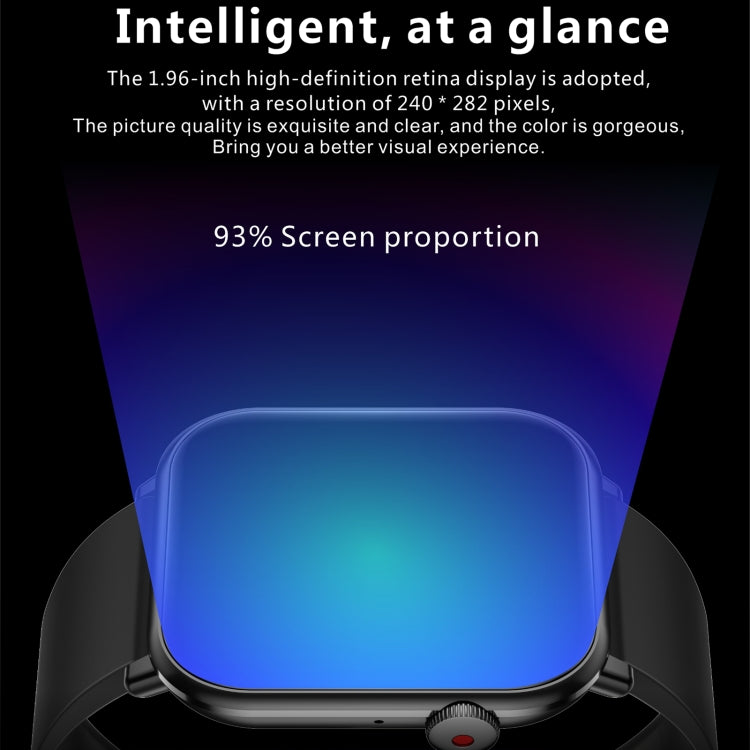 QX9 1.96 inch BT5.2 Smart Sport Watch, Support Bluetooth Call / Sleep / Blood Oxygen / Heart Rate / Blood Pressure Health Monitor(Beige) - Smart Watches by PMC TechLife | Online Shopping South Africa | PMC TechLife