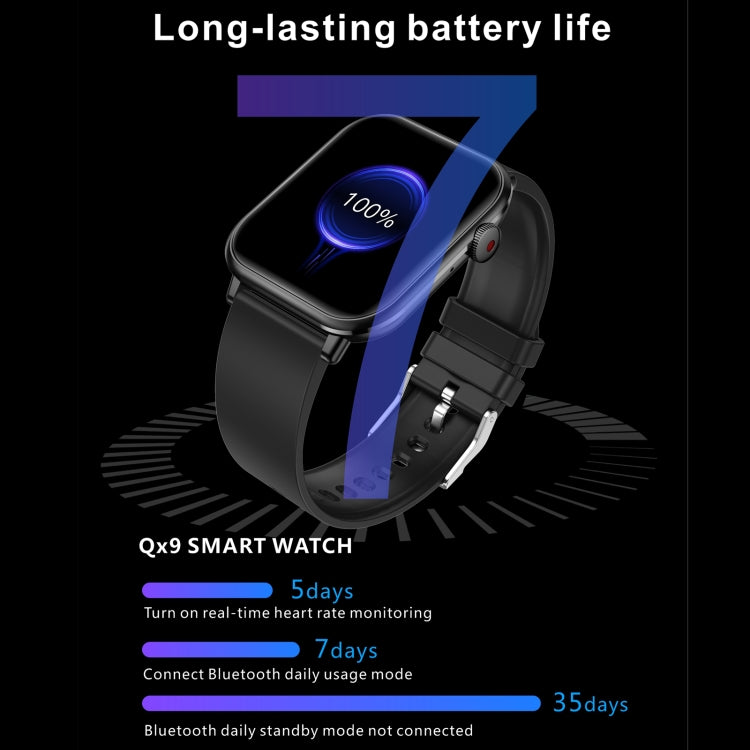 QX9 1.96 inch BT5.2 Smart Sport Watch, Support Bluetooth Call / Sleep / Blood Oxygen / Heart Rate / Blood Pressure Health Monitor(Pink) - free shipping - PMC TechLife - Order now!